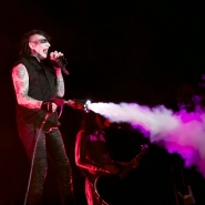 Фотографии с концерта Мэрлина Мэнсона в Каунасе. Photos concert Marilyn Manson in Zalgirio arena Kaunas