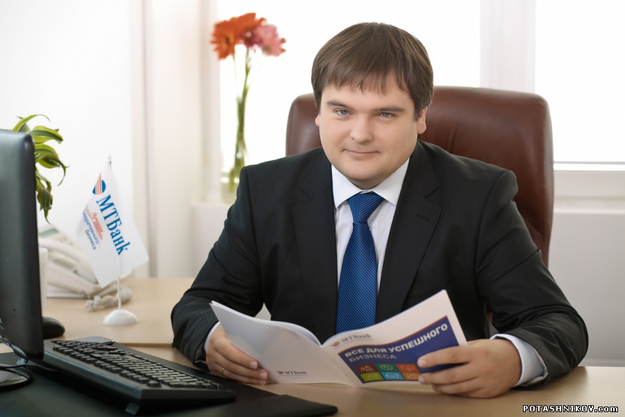 Деловая фотосъемка сотрудников банка. Фотографии руководства МТБанка в Минске.