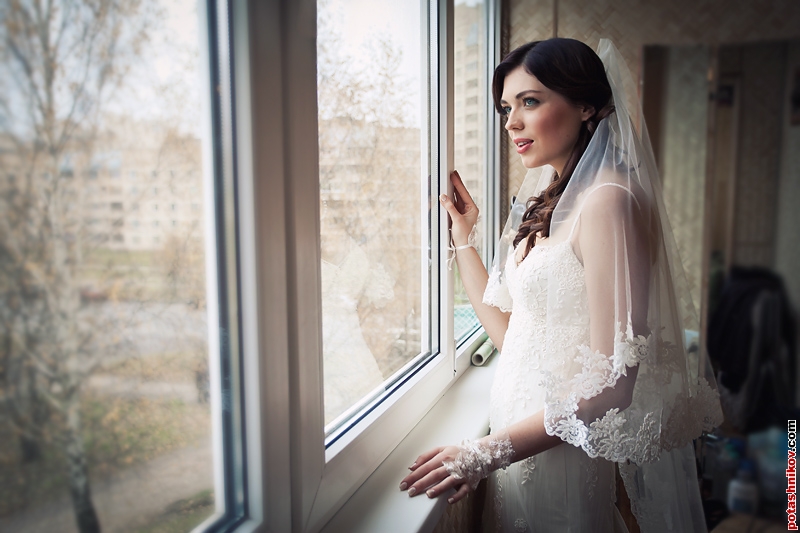 Молодая невеста. Свадебная фотосъемка в Минске. Свадьба в Беларуси.